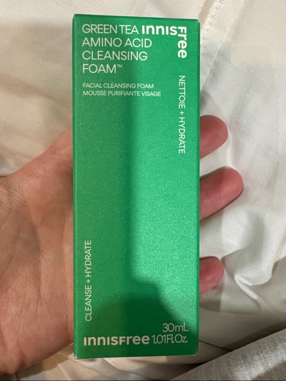 Innisfree Green Tea Amino Acid Cleansing Foam โ Green